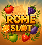 Slot Rome: slot machine a tema romano con Colosseo, uva, arance e simboli antichi